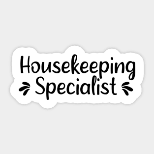 Housekeeping Cleaning lady Sticker